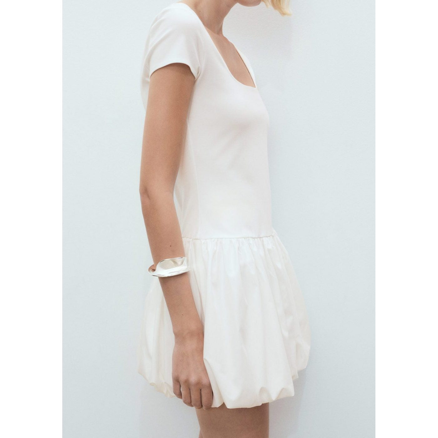 Robe Combinée Bas Bouffant