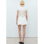 Robe Combinée Bas Bouffant