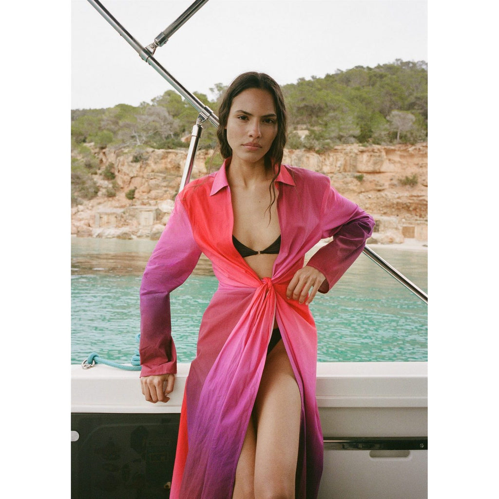 Robe Coton Tie And Dye