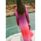 Robe Coton Tie And Dye
