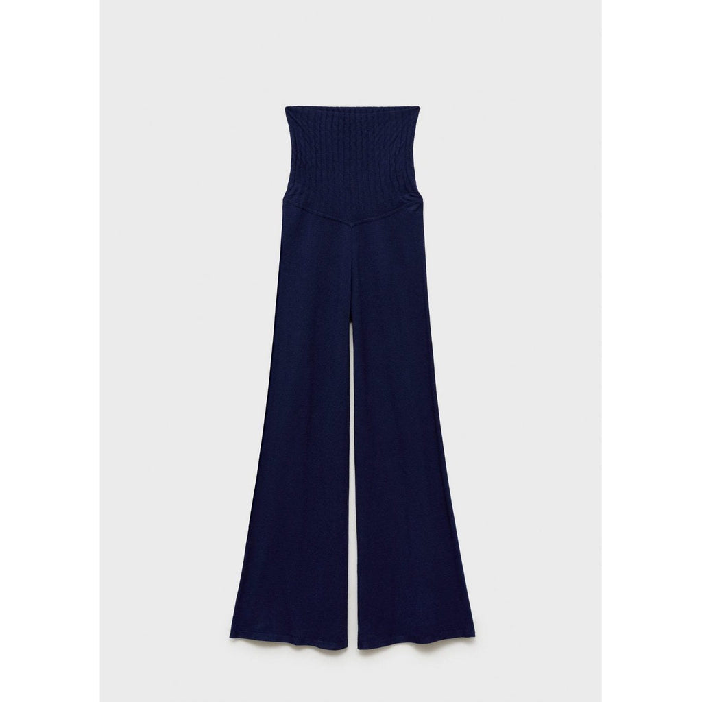 Pantalon De Grossesse Maille Wideleg