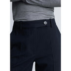 Pantalon De Costume Fines Rayures