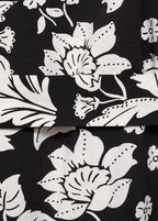 Robe Bretelles À Fleurs