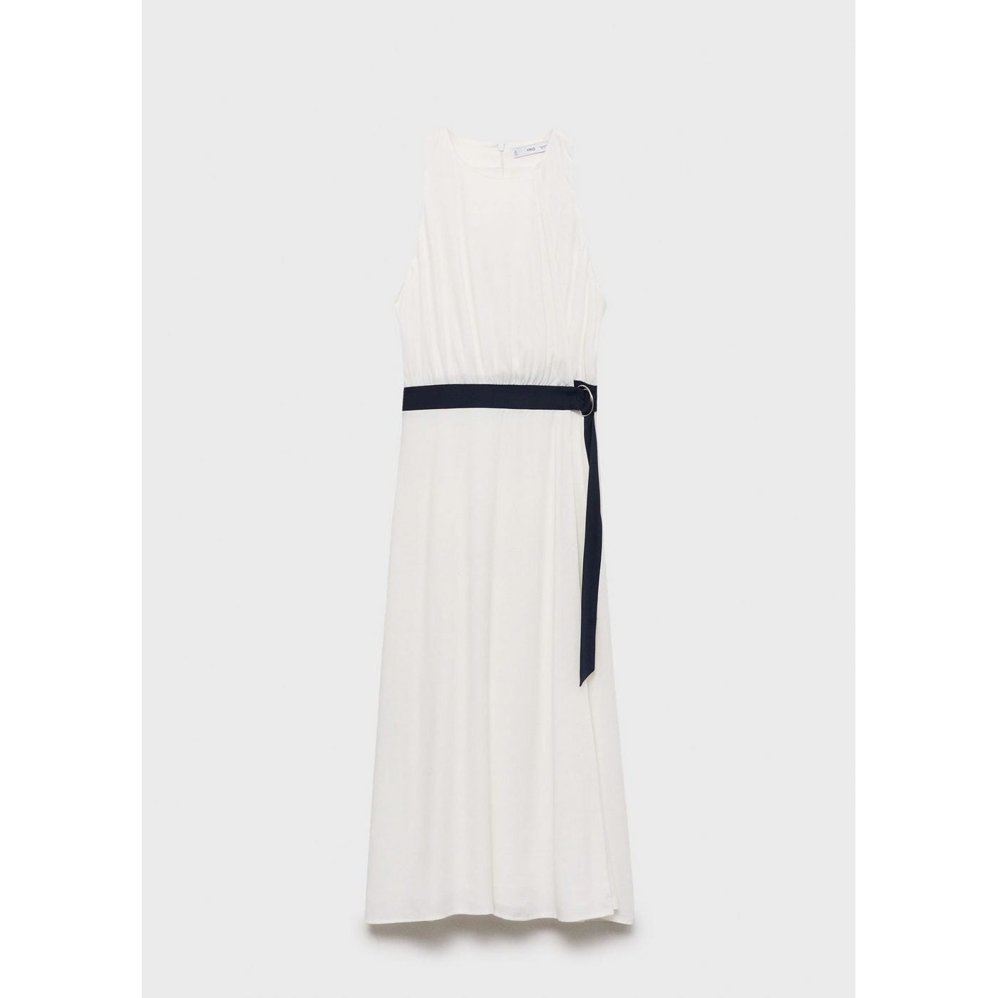 Robe Ceinture Contrastante
