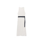 Robe Ceinture Contrastante