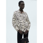 Chemise Satinée Imprimée