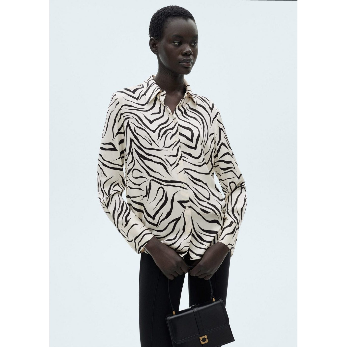 Chemise Satinée Imprimée