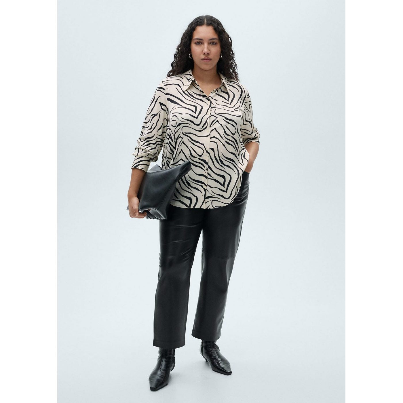 Chemise Satinée Imprimée
