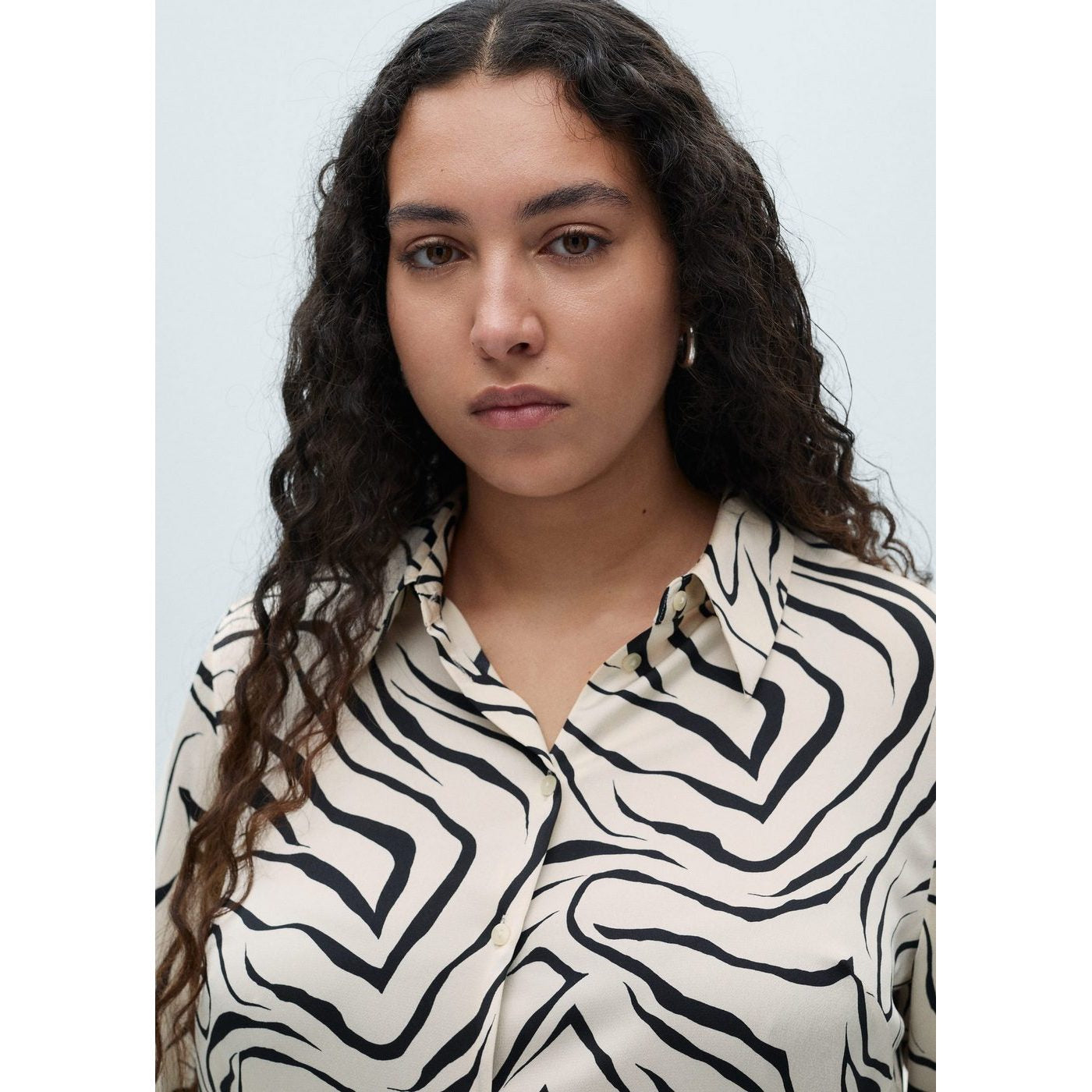 Chemise Satinée Imprimée