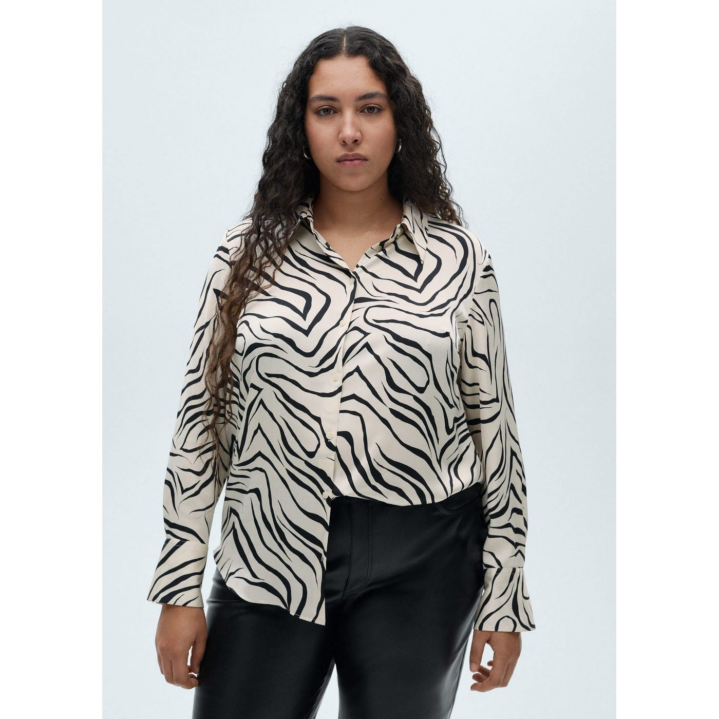 Chemise Satinée Imprimée