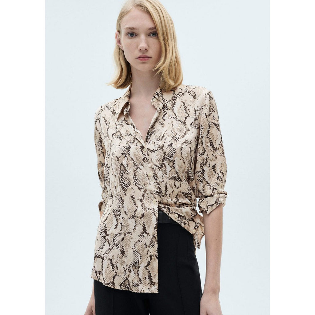 Chemise Satinée Imprimée