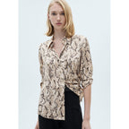 Chemise Satinée Imprimée