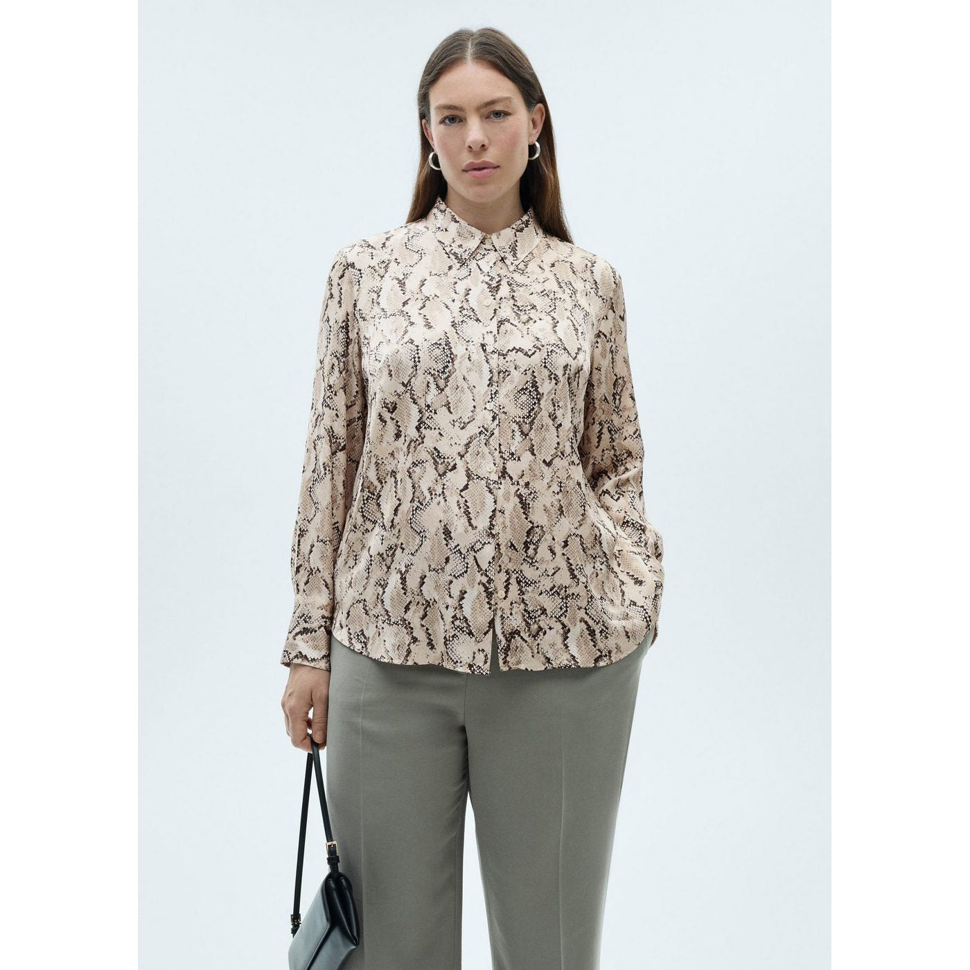 Chemise Satinée Imprimée