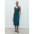 Robe Midi Froncée