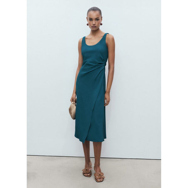 Robe Midi Froncée