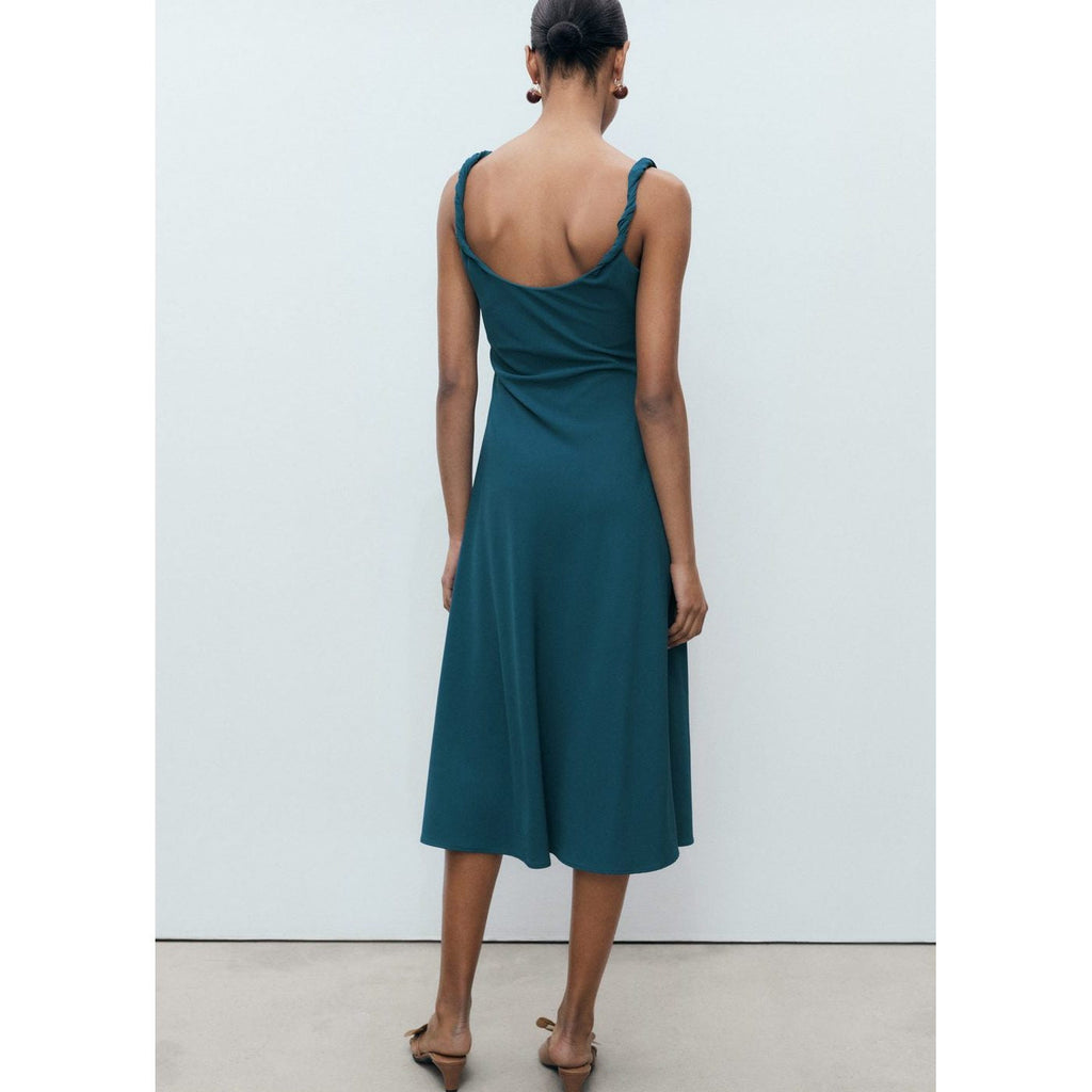 Robe Midi Froncée
