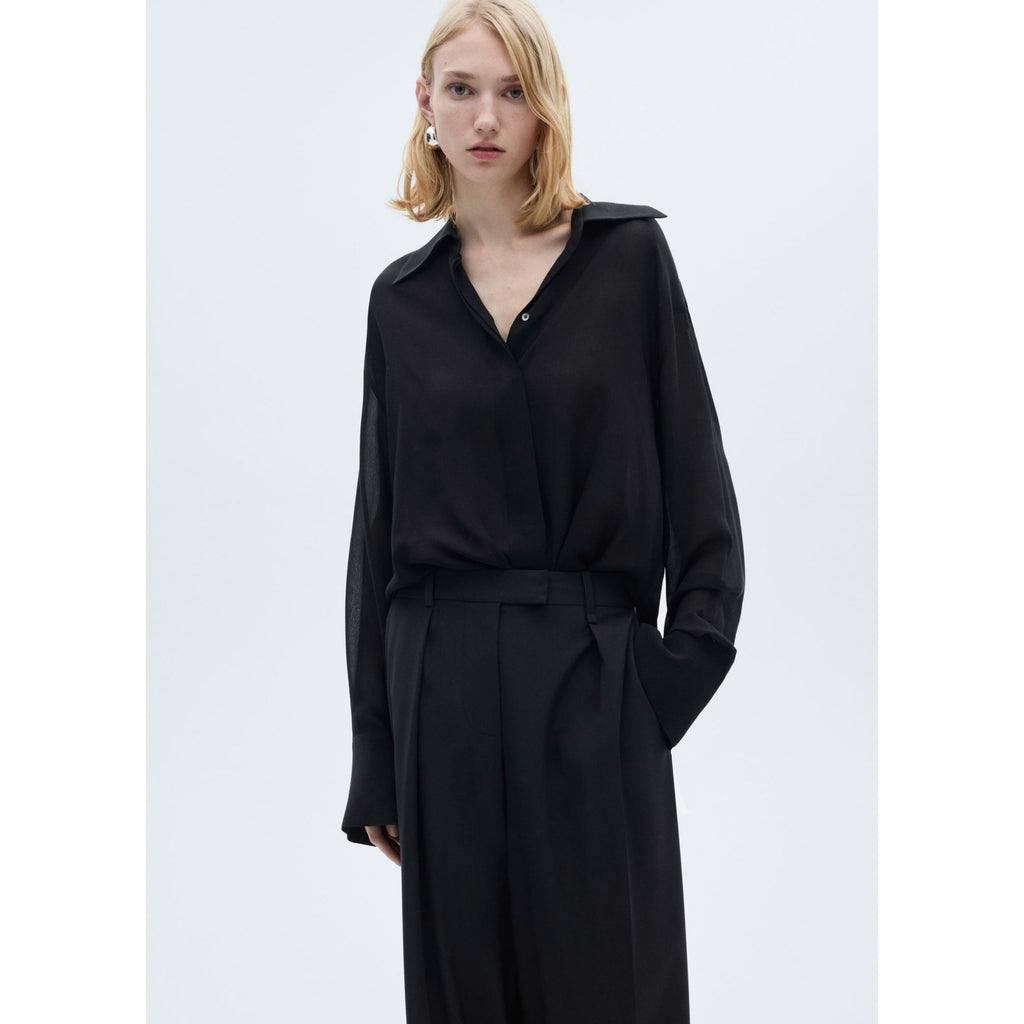 Pantalon Droit Pinces