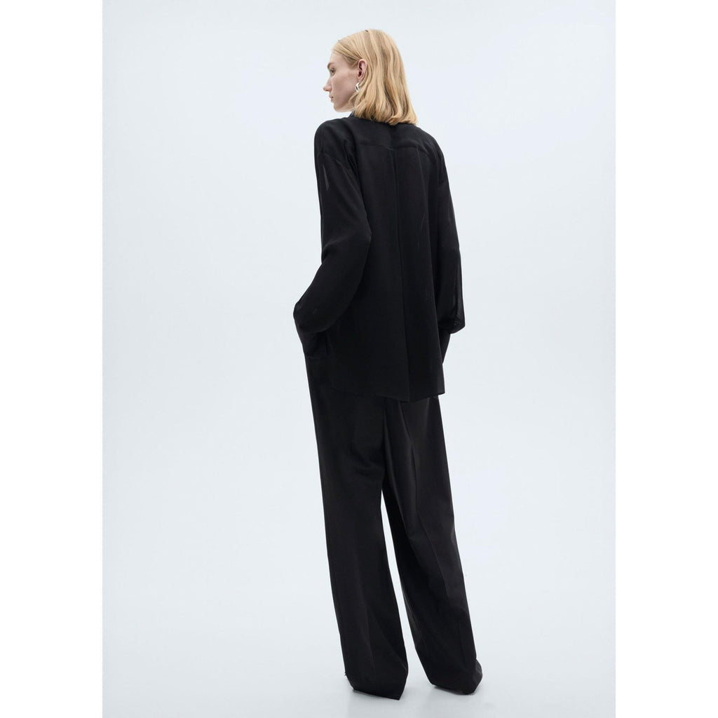 Pantalon Droit Pinces