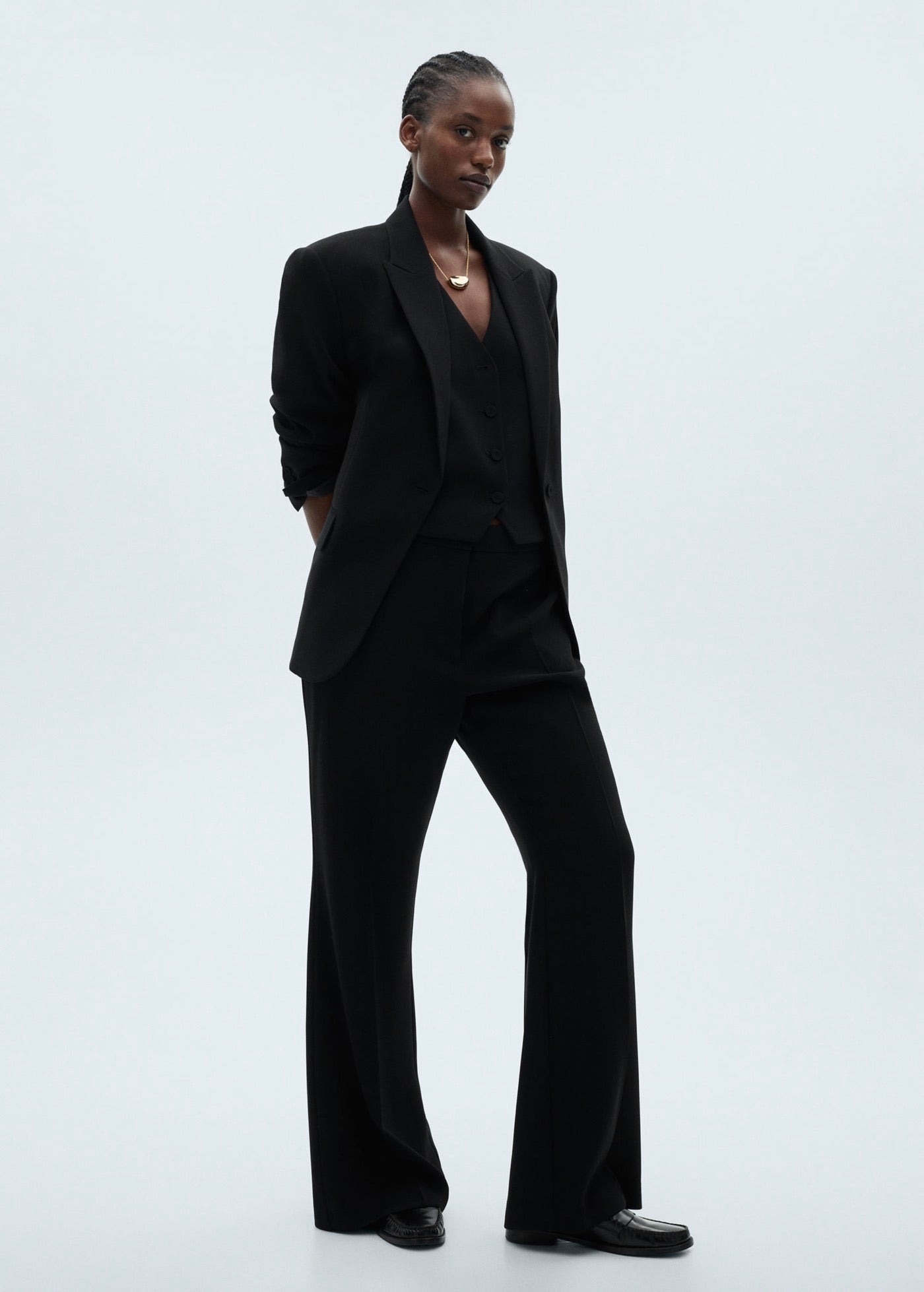 Blazer Costume Structuré