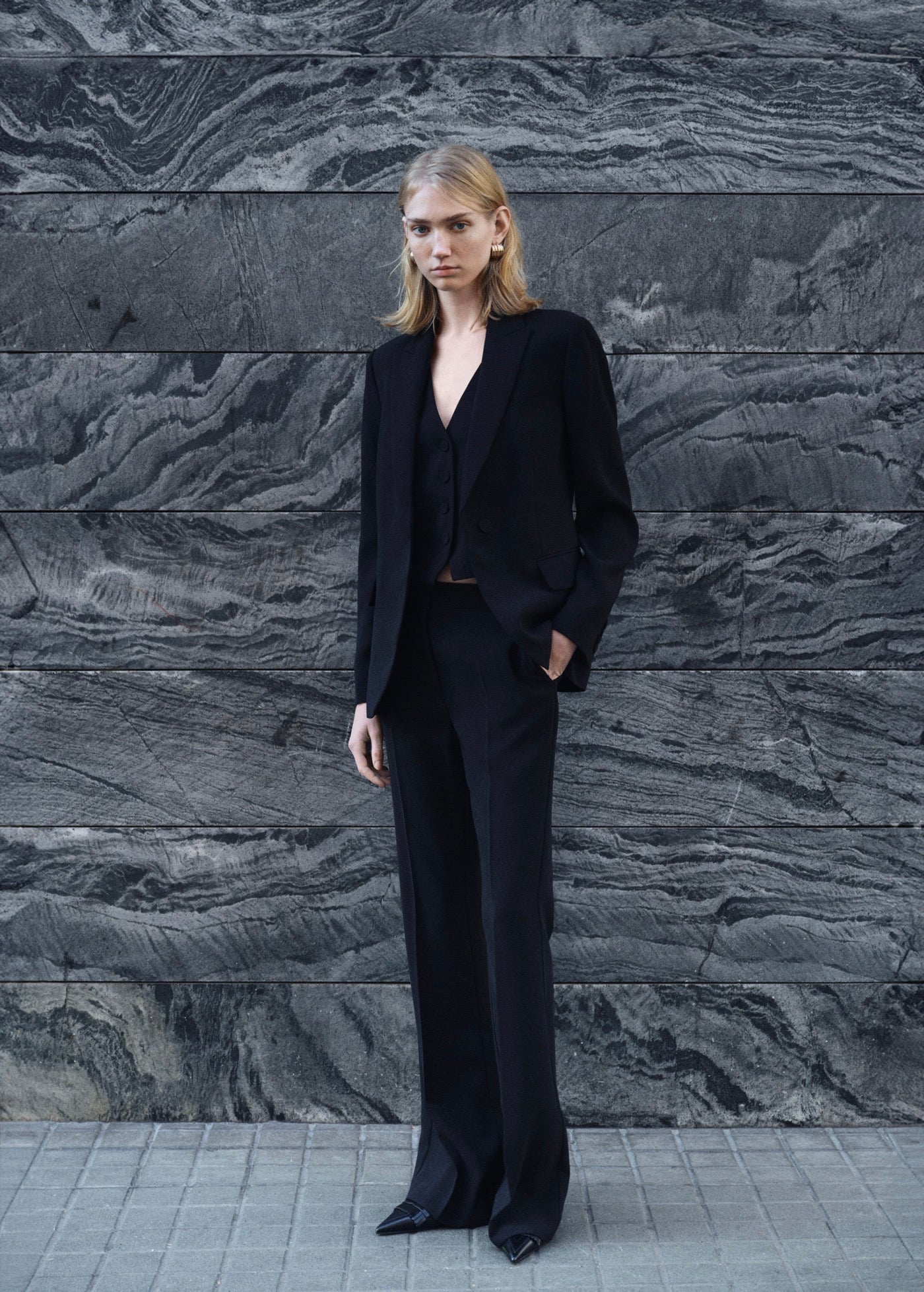 Blazer Costume Structuré