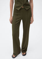 Pantalon Droit Maille