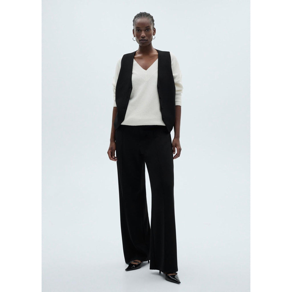 Pantalon Droit Maille