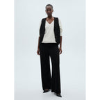Pantalon Droit Maille