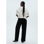 Pantalon Droit Maille