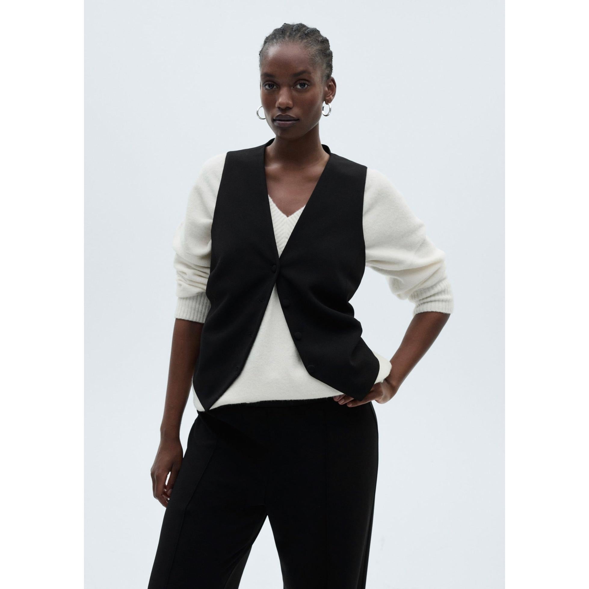 Pantalon Droit Maille