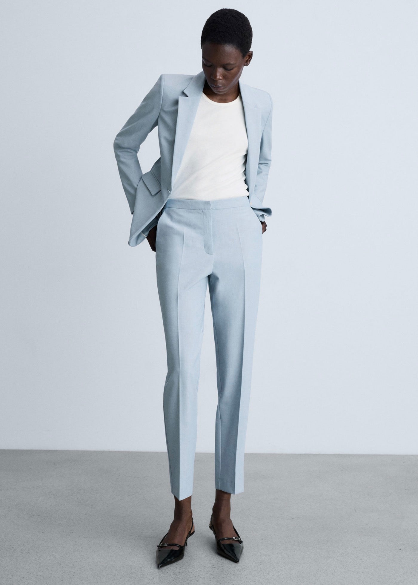 Pantalon Droit Costume