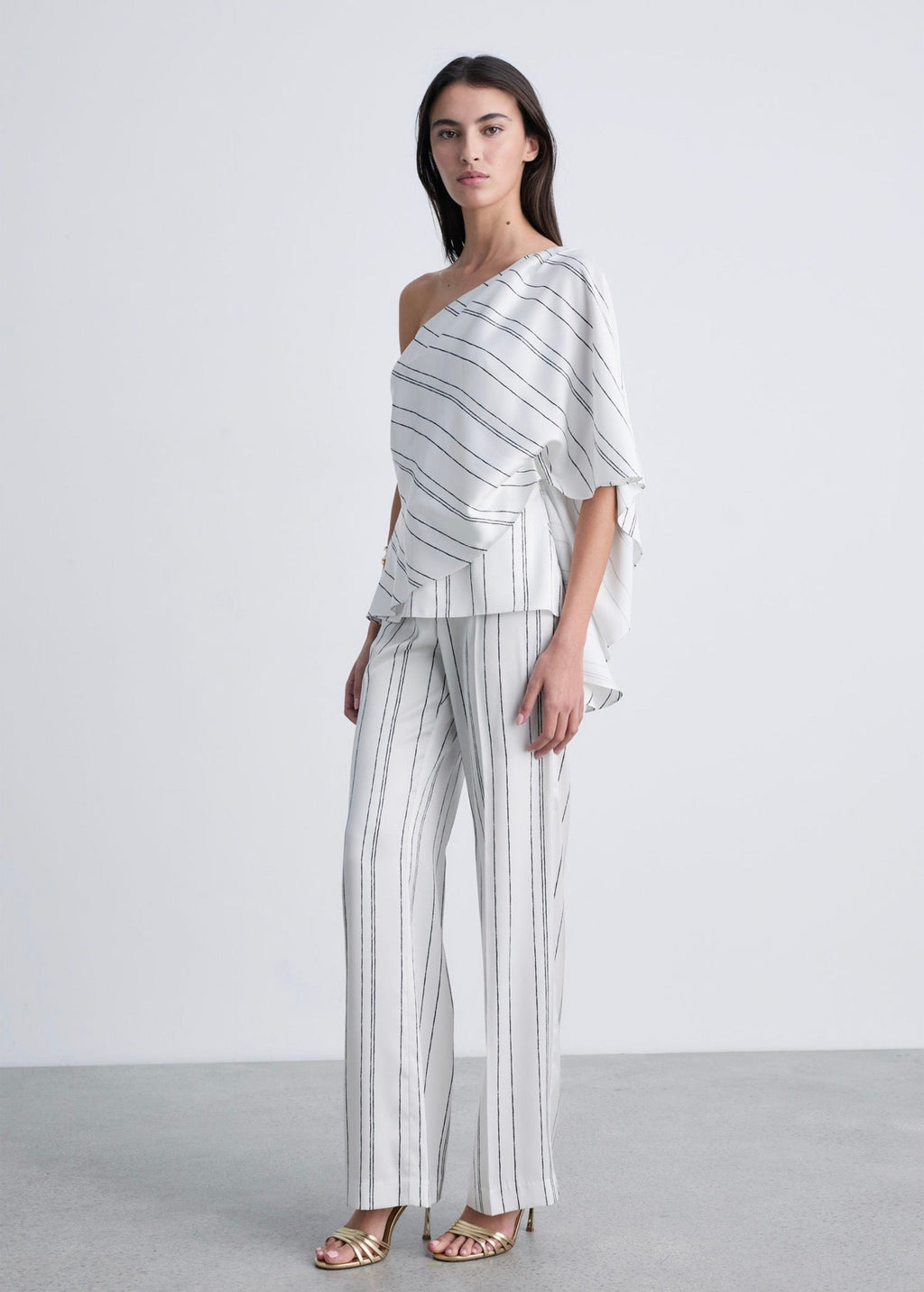 Blouse Asymétrique Rayures
