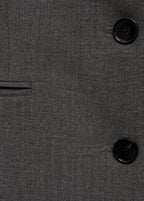 Blazer Costume Droit À Boutons