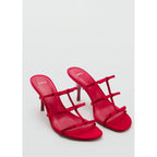 Sandales À Talon Avec Brides Et Détail Ns_x0001_Uds