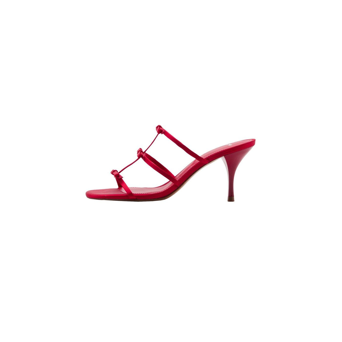 Sandales À Talon Avec Brides Et Détail Ns_x0001_Uds