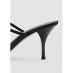 Sandales À Talon Avec Brides Et Détail Ns_x0001_Uds