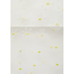 Jupe Semi-Transparente Broderie À Fleurs