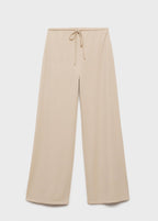 Pantalon Wideleg Taille Élastique