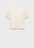 T-Shirt Manches Crochet Prémaman