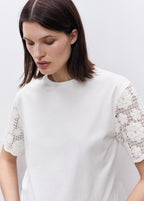 T-Shirt Manches Crochet Prémaman