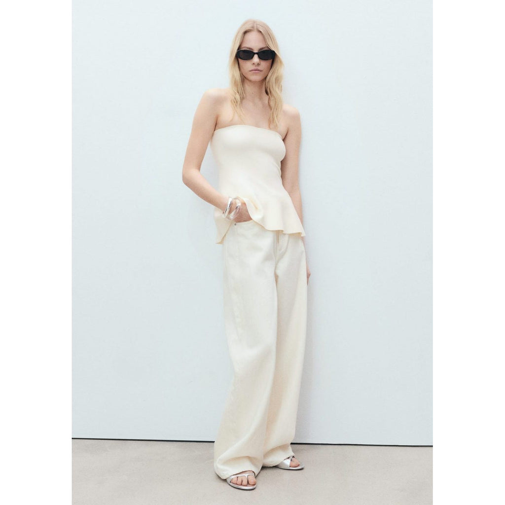 Top Bustier Péplum