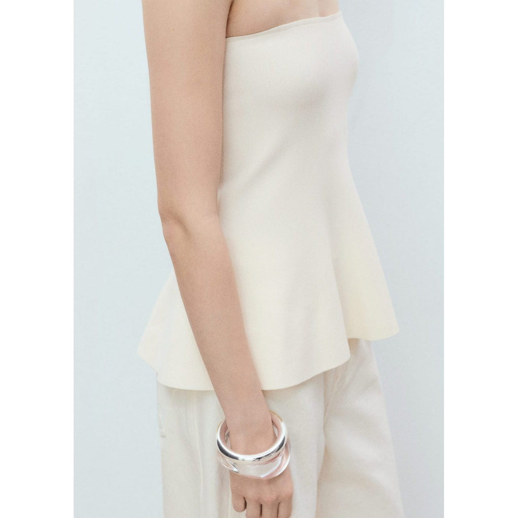 Top Bustier Péplum