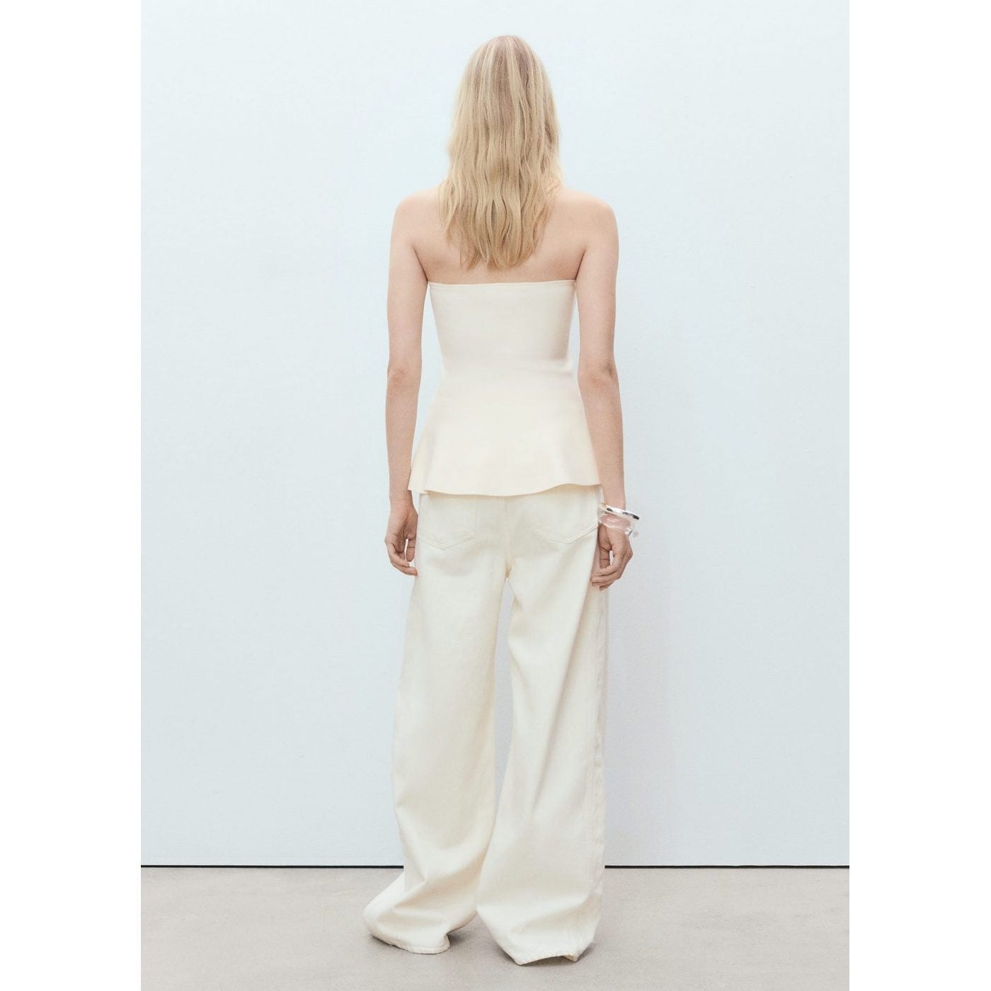 Top Bustier Péplum