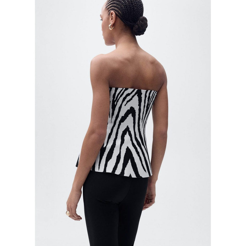Top Bustier Péplum