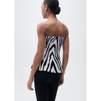Top Bustier Péplum