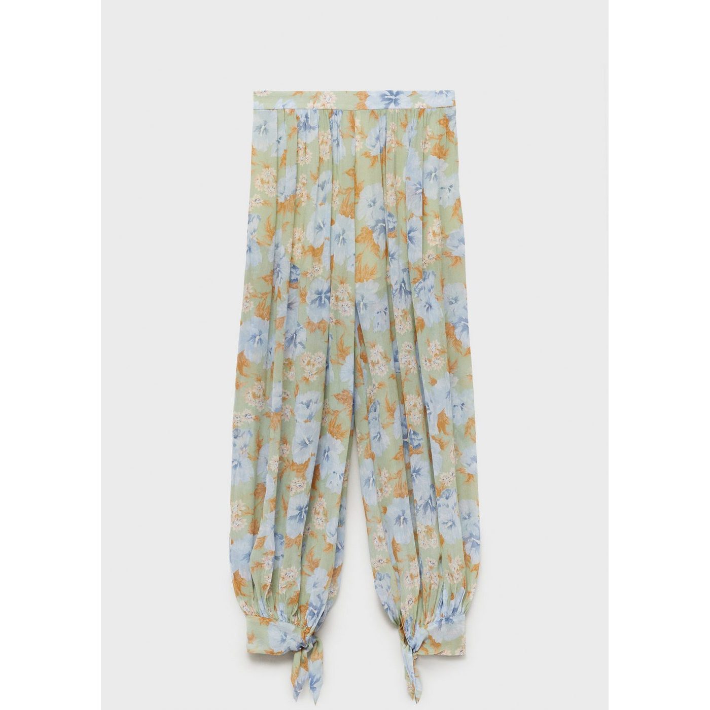 Pantalon Ballon Imprimé À Fleurs