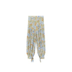 Pantalon Ballon Imprimé À Fleurs