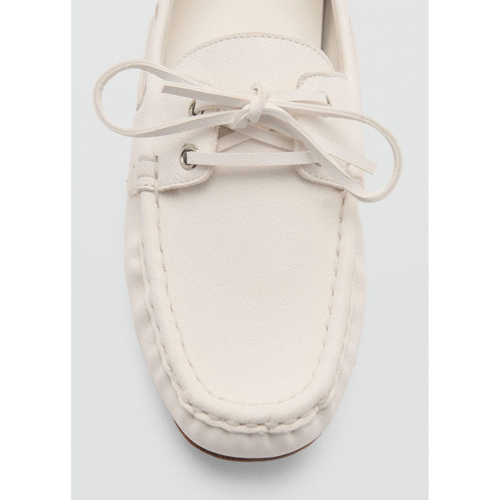 Chaussures Bateau Cuir À Lacets