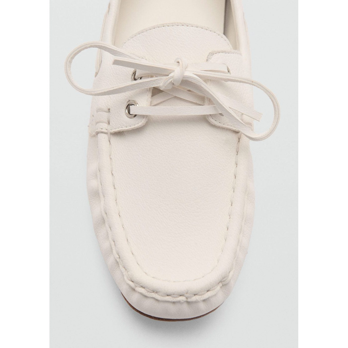 Chaussures Bateau Cuir À Lacets