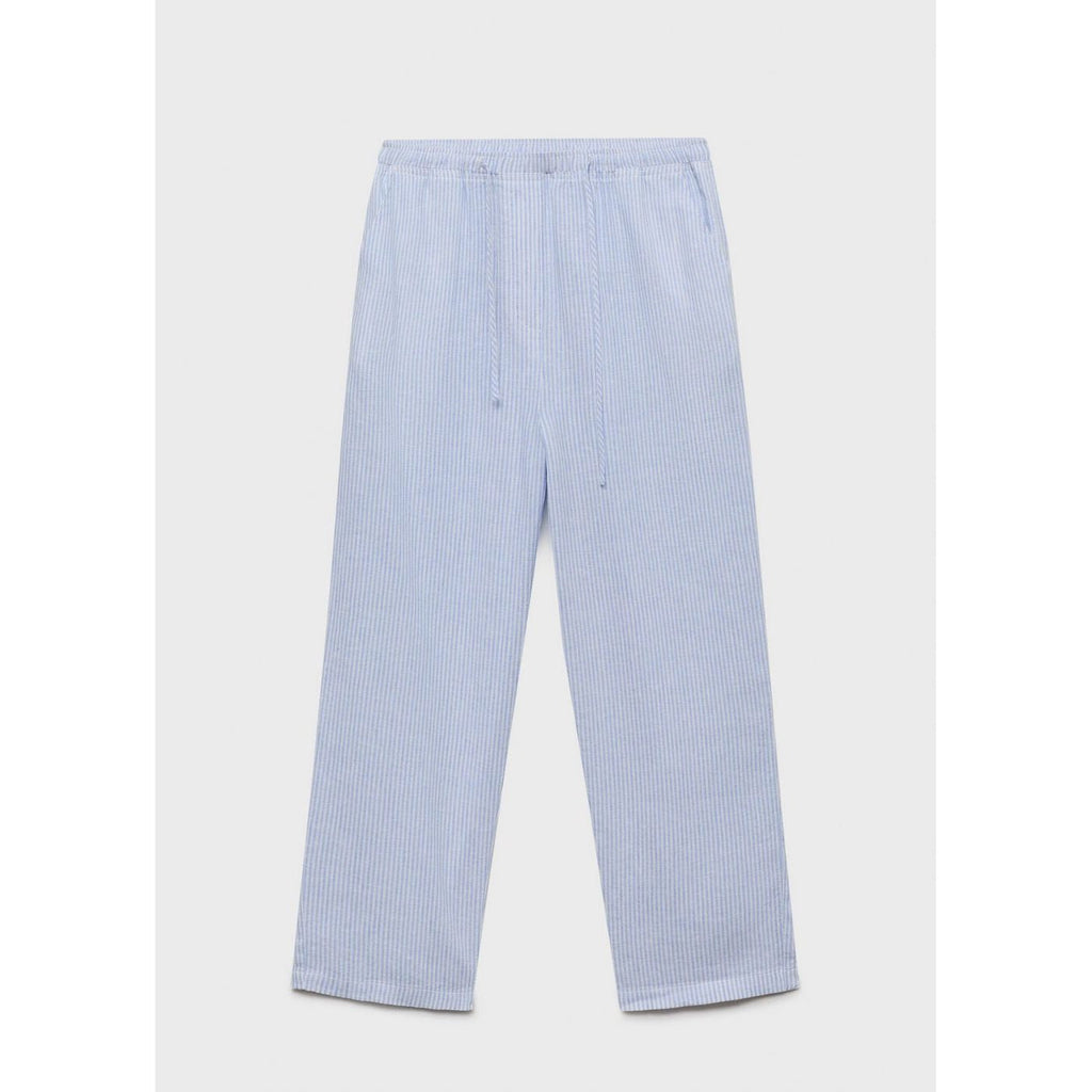 Pantalon Droit Lin