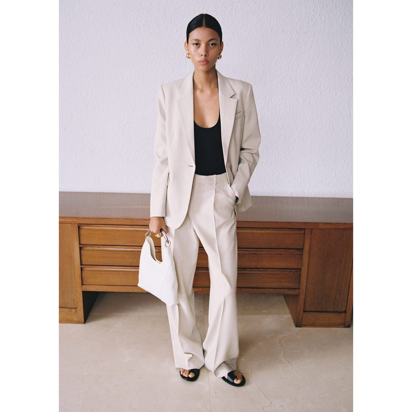 Pantalon Droit Costume